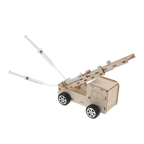 CIYODO 1 Satz Materialpaket Für Feuerwehrautos Feuerwehrspielzeug Pädagogisches Feuerwehrauto- Requisiten Für Optische Experimente Wissenschaft Experimentelle Ausrüstung Holz von CIYODO