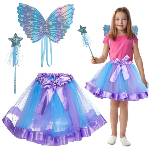 CIYODO 1 Satz Mesh-Tutu-Rock Schmetterlings-Kostümrock Schmetterlingskleid Schmetterlingsrock halloween kostüm kostüm Tüll Elfenkostüm für Mädchen Feenflügel für Mädchen Flachs CIYODO 1 Satz Mesh-Tutu-Rock Schmetterlings-Kostümrock Schmetterlingskleid Schmetterlingsrock halloween kostüm kostüm Tüll Elfenkostüm für Mädchen Feenflügel für Mädchen Flachs von CIYODO