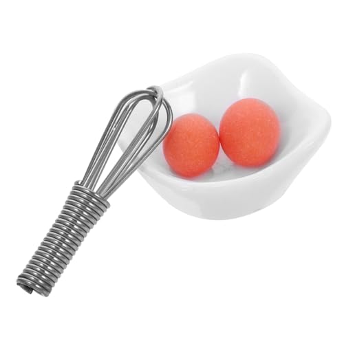 CIYODO 1 Satz Mini-Ei Küche Geschirr Miniatur-Ei-Modelle Mini- -Requisiten Schneebesen-dekore Simulation Backmodelle Simulation Backschneebesen Mini-hausküchenzubehör Harz von CIYODO