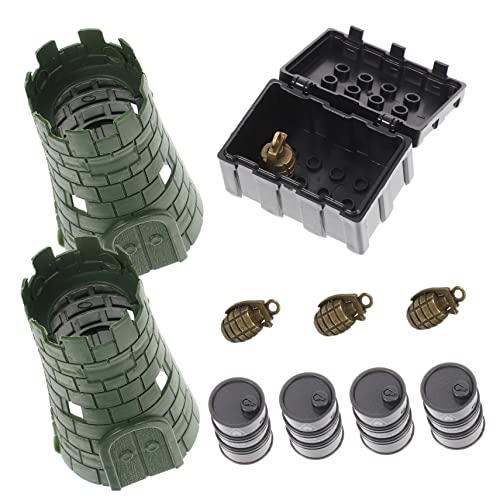 CIYODO 1 Satz Mini-Militärzubehör kinderspielzeug für Panzer Toys for Militärmodelle Kinderaccessoire Militärspielzeug aus Kunststoff Bauspielzeug Plastik CIYODO 1 Satz Mini-Militärzubehör kinderspielzeug für Panzer Toys for Militärmodelle Kinderaccessoire Militärspielzeug aus Kunststoff Bauspielzeug Plastik von CIYODO