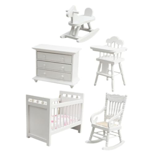 CIYODO 1 Satz Mini-Möbelset süße Minimöbel Moderner Stil Miniaturpuppenhausmöbel Mini-Möbelverzierung Mini Möbelmodelle Miniaturmöbelmodell Miniaturmöbel schmücken hölzern Weiß CIYODO 1 Satz Mini-Möbelset süße Minimöbel Moderner Stil Miniaturpuppenhausmöbel Mini-Möbelverzierung Mini Möbelmodelle Miniaturmöbelmodell Miniaturmöbel schmücken hölzern Weiß von CIYODO