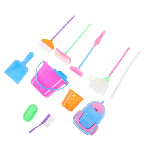 CIYODO 1 Satz Mini -Reinigungswerkzeugspielzeug Kinderspielzeug Reinigungsspielzeug Mini-Sachen Kleinkind vorgeben reinigen Plastik von CIYODO