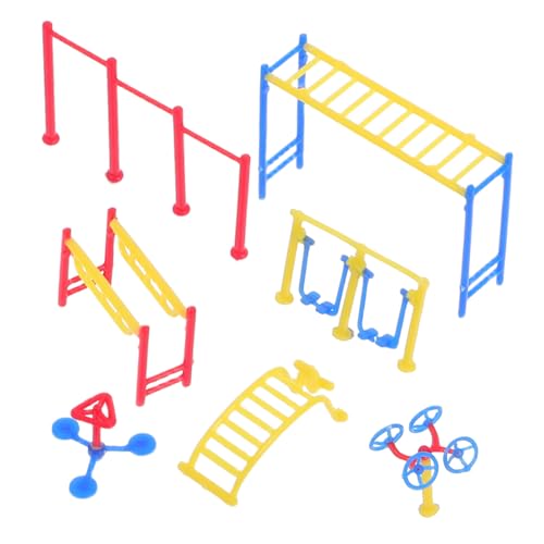 CIYODO Miniatur-Outdoor-sportgeräte-Set Aus Kunststoff Maßstab 1/100 Realistisches Puppenhaus-fitnesszubehör Für Modellbau Und Sandtisch-Design CIYODO Miniatur-Outdoor-sportgeräte-Set Aus Kunststoff Maßstab 1/100 Realistisches Puppenhaus-fitnesszubehör Für Modellbau Und Sandtisch-Design von CIYODO
