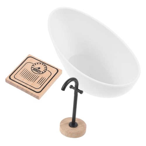 CIYODO 1 Satz Mini-möbeldekoration Klein Wanne Miniatur Puppenhausmöbel Puppenhausangebot Wohnkultur Puppenhausverzierung Waschbecken Im Badezimmer Mini-Waage Hölzern CIYODO 1 Satz Mini-möbeldekoration Klein Wanne Miniatur Puppenhausmöbel Puppenhausangebot Wohnkultur Puppenhausverzierung Waschbecken Im Badezimmer Mini-Waage Hölzern von CIYODO