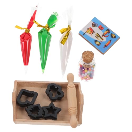 CIYODO 1 Satz Miniatur -Küchenrequisiten Puppe spielzeuge Küchenutensilien-Set Mini Küchen Backspielzeug Mini-Backspielzeug Backmodell Backzubehör Simulation Mini-Modell Holz Schwarz CIYODO 1 Satz Miniatur -Küchenrequisiten Puppe spielzeuge Küchenutensilien-Set Mini Küchen Backspielzeug Mini-Backspielzeug Backmodell Backzubehör Simulation Mini-Modell Holz Schwarz von CIYODO