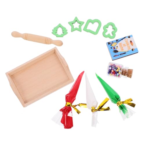 CIYODO Miniatur Küchenzubehör Satz Mit Backwerkzeugen Und Modellen Mini Puppenhaus Holz Und Kunststoff Realistisch Für Tiny House CIYODO Miniatur Küchenzubehör Satz Mit Backwerkzeugen Und Modellen Mini Puppenhaus Holz Und Kunststoff Realistisch Für Tiny House von CIYODO