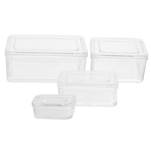 CIYODO 1 Satz Miniatur mit Lunchboxen für Puppenhäuser Weiße Realistische Lebensmittelbehälter für Kreative Küchen Szenarien und Dekoration Wohnräumen CIYODO 1 Satz Miniatur mit Lunchboxen für Puppenhäuser Weiße Realistische Lebensmittelbehälter für Kreative Küchen Szenarien und Dekoration Wohnräumen von CIYODO