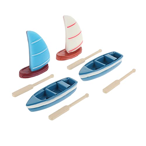 CIYODO 1 Satz Modellboot Dekoration Blaue Schiffe Bootspaddel für DIY Micro Landschaft Kunsthandwerk für Tischdeko und Fischtank Strandliebhaber und Wohnraumgestaltung CIYODO 1 Satz Modellboot Dekoration Blaue Schiffe Bootspaddel für DIY Micro Landschaft Kunsthandwerk für Tischdeko und Fischtank Strandliebhaber und Wohnraumgestaltung von CIYODO