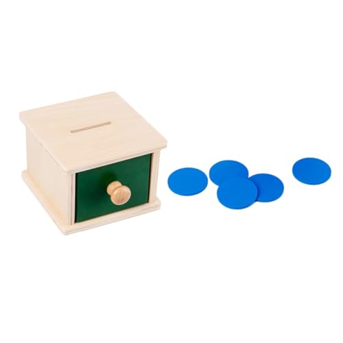 CIYODO 1 Satz Münzbox für interaktives holzspielzeug zabawki stymulujące rozwój Holzspielzeug für Kleinkinder sinnvolles Frühes Bildungsspielzeug CIYODO 1 Satz Münzbox für interaktives holzspielzeug zabawki stymulujące rozwój Holzspielzeug für Kleinkinder sinnvolles Frühes Bildungsspielzeug von CIYODO