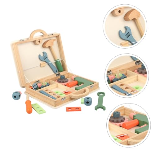 CIYODO 1 Satz Multifunktionales Werkzeugkasten für Lernspielzeug für Rollenspiele und Kreative Entwicklung Geeignet für Kleine Handwerker und Bauarbeiter CIYODO 1 Satz Multifunktionales Werkzeugkasten für Lernspielzeug für Rollenspiele und Kreative Entwicklung Geeignet für Kleine Handwerker und Bauarbeiter von CIYODO