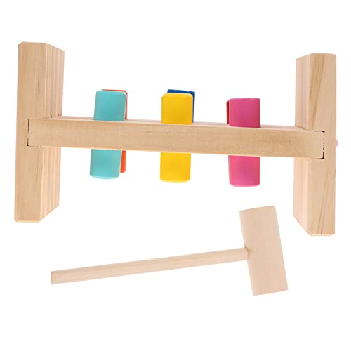 CIYODO 1 Satz Percussion-tischspielzeug Kinderspielzeug Schlagendes Passendes Percussion Toy Frühpädagogisches Klopfspiel Lernspielzeug Holz von CIYODO