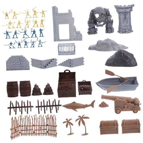 CIYODO 1 Satz Piraten Modellspielzeug Militärmodell Für Vorgibt Militärmodell Sandtischspielzeug Für Militärmodell Schmückt Kinderminiaturspielzeug Plastik CIYODO 1 Satz Piraten Modellspielzeug Militärmodell Für Vorgibt Militärmodell Sandtischspielzeug Für Militärmodell Schmückt Kinderminiaturspielzeug Plastik von CIYODO