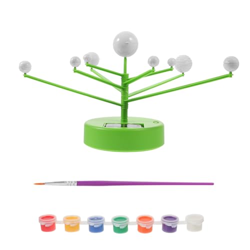 CIYODO 1 Satz Planetenmodell Der Astronomischen Wissenschaft Planetenmodell des Sonnensystems Power Planets Modellspielzeug Planetenmodell Planetarisches Modell Plastik von CIYODO