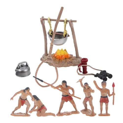 CIYODO 1 Satz Primitives Höhlenmenschenverein Höhlenmensch Miniatur-campingmodelle Miniatur-primitivmensch Miniatur-primitiv-männer-Dekoration Bonsai-Handwerk Plastik CIYODO 1 Satz Primitives Höhlenmenschenverein Höhlenmensch Miniatur-campingmodelle Miniatur-primitivmensch Miniatur-primitiv-männer-Dekoration Bonsai-Handwerk Plastik von CIYODO