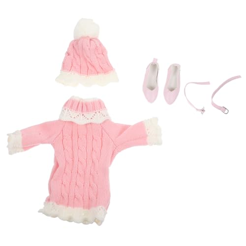 CIYODO Puppe Kleid-up Satz Winterkleidung Mädchen Puppe Pullover Kleid Und Schuhen CIYODO Puppe Kleid-up Satz Winterkleidung Mädchen Puppe Pullover Kleid Und Schuhen von CIYODO