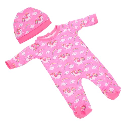 CIYODO 1 Satz Puppenkleidung für Große Puppen Niedliches Outfit mit Mütze Einfach für Rollenspiele für Kleine und Puppenliebhaber CIYODO 1 Satz Puppenkleidung für Große Puppen Niedliches Outfit mit Mütze Einfach für Rollenspiele für Kleine und Puppenliebhaber von CIYODO