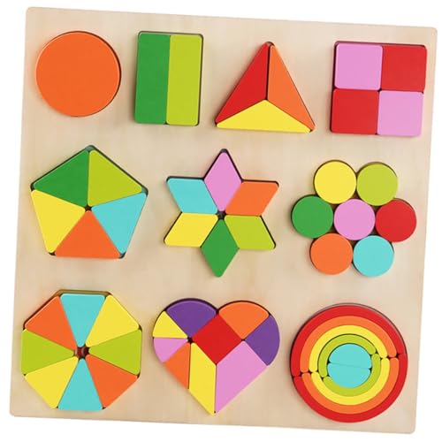 CIYODO 1 Satz Puzzle Geometrisches Passendes Holzspielzeug Pädagogikspielzeug Holzspielzeug Für Frühe Lernspielzeug Frühes Bildungsspielzeug Blöcke Hölzern CIYODO 1 Satz Puzzle Geometrisches Passendes Holzspielzeug Pädagogikspielzeug Holzspielzeug Für Frühe Lernspielzeug Frühes Bildungsspielzeug Blöcke Hölzern von CIYODO