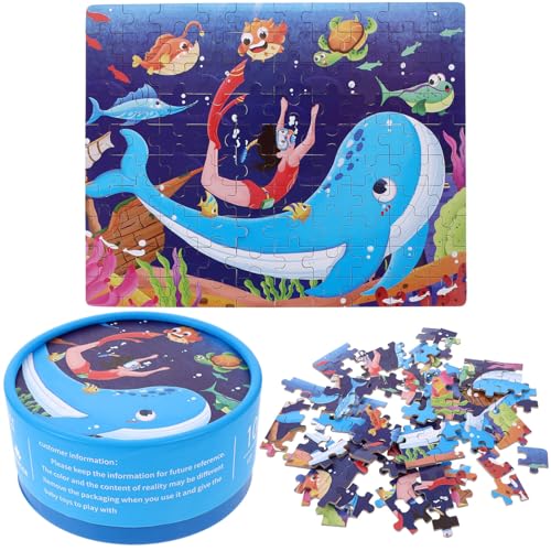 CIYODO 1 Satz Puzzle für Papierpuzzles für Kleinkinder rätsel Kinderpuzzles im Alter von 3–9 Jahren Vorschulrätsel Kinderrätsel im Alter von 3–9 Jahren von CIYODO