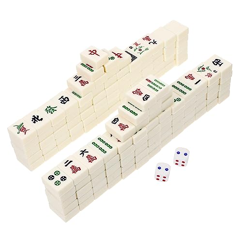 CIYODO 1 Satz Reise Mahjong Set Tragbares Mahjong Kit mit Aufbewahrungsbox für Partys und Freizeit Handwerklich Gefertigt Unvergessliche Spielabende CIYODO 1 Satz Reise Mahjong Set Tragbares Mahjong Kit mit Aufbewahrungsbox für Partys und Freizeit Handwerklich Gefertigt Unvergessliche Spielabende von CIYODO