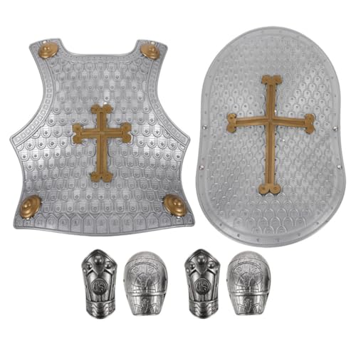 CIYODO 1 Satz Retro Römisches Rüstungskostüm mit Schild Brustpanzer Schulter Armschutz für Cosplay Rollenspiele Halloween Feiern Leicht Tragbar Fördert die Kreativität CIYODO 1 Satz Retro Römisches Rüstungskostüm mit Schild Brustpanzer Schulter Armschutz für Cosplay Rollenspiele Halloween Feiern Leicht Tragbar Fördert die Kreativität von CIYODO