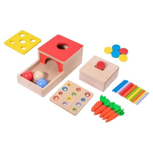 CIYODO 1 Satz Rollendes Ballspielzeug für Sensory Toys holzspielzeug für Lernspaß lustiges Kinderspielzeug kompaktes sensorisches hölzern CIYODO 1 Satz Rollendes Ballspielzeug für Sensory Toys holzspielzeug für Lernspaß lustiges Kinderspielzeug kompaktes sensorisches hölzern von CIYODO