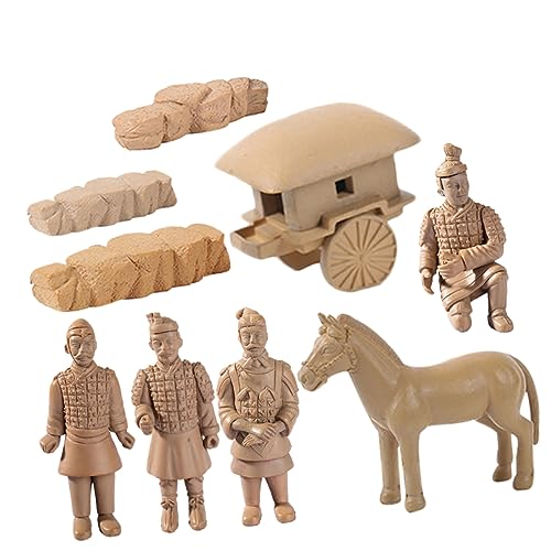 CIYODO 1 Satz Satz Plüsch Vintage Kriegerstatue Terrakotta Hobbypferd terrarienerde Terracotta spielsachen Retro Styles kucheltier Kriegerstatuen aus Kunststoff PVC-Verzierung CIYODO 1 Satz Satz Plüsch Vintage Kriegerstatue Terrakotta Hobbypferd terrarienerde Terracotta spielsachen Retro Styles kucheltier Kriegerstatuen aus Kunststoff PVC-Verzierung von CIYODO
