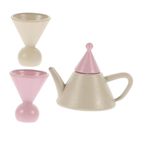 CIYODO 1 Satz Satz Puppenhaus-mini- Mini-teetassen Mini-küchenzubehör Als Mini- Und Teetasse Puppenhaus Teetasse Puppenhauslieferungen Legierung von CIYODO