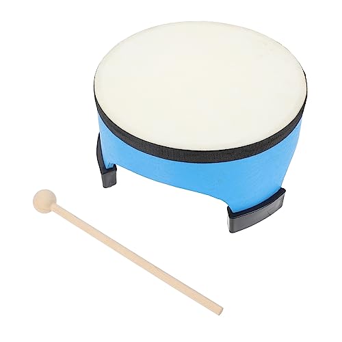 CIYODO 1 Satz Schlaginstrument für kinderinstrumente musikinstrumente kindertrommel Tambourine Musik-Trommel- Performance-Percussion-Trommel Holzkreis Blue von CIYODO