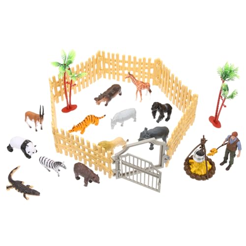 CIYODO 1 Satz Simulations-Farm-Ranch Miniaturmodell Bauernspielzeug Mini-Farm-Tool Bauernhof Bauernhaus-kit Für Kinderbauernhof Und Tiere Plastik von CIYODO