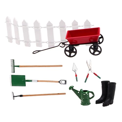 CIYODO 1 Satz Simulationsgartendekorationsset Puppenhausbauzubehör Mikro-Gartendekore Miniatur-Puppenhaus-Gartengeräte Modelle Miniaturwerkzeug für den Garten Mini-Gartenfiguren Plastik CIYODO 1 Satz Simulationsgartendekorationsset Puppenhausbauzubehör Mikro-Gartendekore Miniatur-Puppenhaus-Gartengeräte Modelle Miniaturwerkzeug für den Garten Mini-Gartenfiguren Plastik von CIYODO