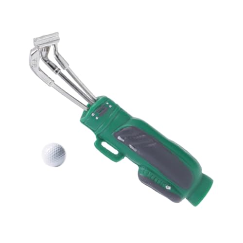CIYODO 1 Satz Simulationsgolf hühner kinderspielzeuge spielzeuge kinderknallzeug für Kinderzimmerdekoration Puppenhaus-Golfwerkzeug Minigolf Harz Green von CIYODO
