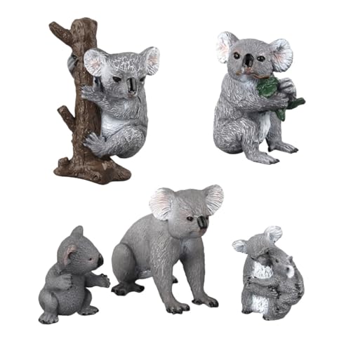 CIYODO 1 Satz Simuliertes Koala -Modell Koala-Dekoration Tierspielzeug Kinderspielzeug kreative Koala-Verzierung Koala-Ornament für Zimmer von CIYODO