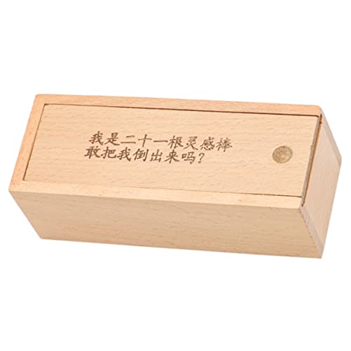 CIYODO 1 Satz Stick Untie Spiel klebrig Planke Mini Kleinkinder Maschine für kinderspielzeug Kreatives Gehirntrainer-Puzzlestäbe Gehirntrainer- Buche von CIYODO