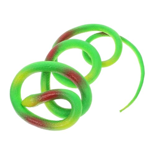CIYODO 1 Satz Streich Schlangenspielzeug Simulationsschlange Schlangenfigur Gefälschte Schlangenspielzeug Künstliches Schlangenornament falsche Schlange Schlangenstreich PVC Grün CIYODO 1 Satz Streich Schlangenspielzeug Simulationsschlange Schlangenfigur Gefälschte Schlangenspielzeug Künstliches Schlangenornament falsche Schlange Schlangenstreich PVC Grün von CIYODO