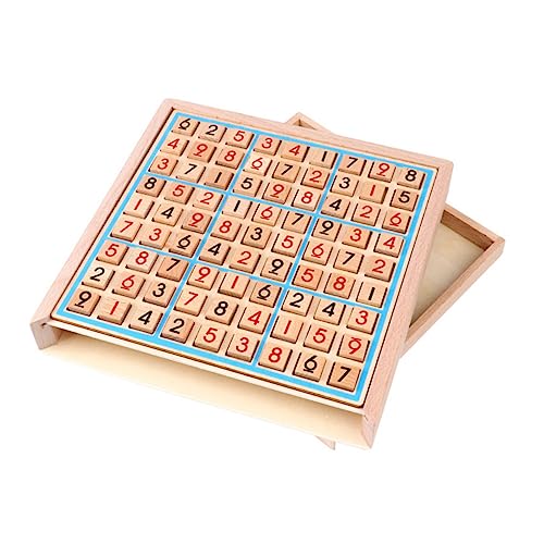 CIYODO 1 Satz Sudoku Felder Sudoku Lernspiel für Holzspiel Logischem und Mathematischem Verständnis für Frühkindliche Bildung CIYODO 1 Satz Sudoku Felder Sudoku Lernspiel für Holzspiel Logischem und Mathematischem Verständnis für Frühkindliche Bildung von CIYODO