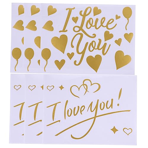 CIYODO 1 Satz Teiliges Selbstklebende Wandsticker für Valentinstag und Hochzeit Dekorative Ballonaufkleber für Romantische Anlässe für Wände Fenster und Glatte Oberflächen CIYODO 1 Satz Teiliges Selbstklebende Wandsticker für Valentinstag und Hochzeit Dekorative Ballonaufkleber für Romantische Anlässe für Wände Fenster und Glatte Oberflächen von CIYODO