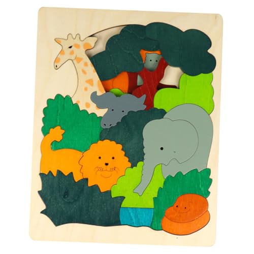CIYODO 1 Satz Tiere-Puzzle- Kinderspielzeug Holzpuzzle Für Lernspielzeug Für Kleinkinder Holzrätsel Lernspielzeug Aus Holzpuzzle Lernpuzzle Hölzern CIYODO 1 Satz Tiere-Puzzle- Kinderspielzeug Holzpuzzle Für Lernspielzeug Für Kleinkinder Holzrätsel Lernspielzeug Aus Holzpuzzle Lernpuzzle Hölzern von CIYODO