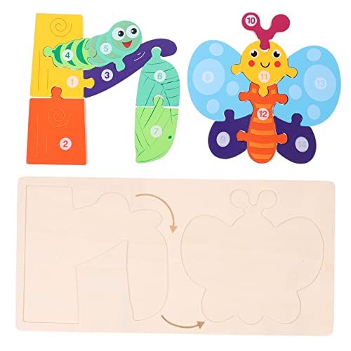 CIYODO 1 Satz Tierwachstumspuzzle lehrreich in Kuhform Zahlenrätsel Kinderspielzeug Puzzle- für Kleinkind-Puzzle Tierpuzzlespielzeug hölzern CIYODO 1 Satz Tierwachstumspuzzle lehrreich in Kuhform Zahlenrätsel Kinderspielzeug Puzzle- für Kleinkind-Puzzle Tierpuzzlespielzeug hölzern von CIYODO