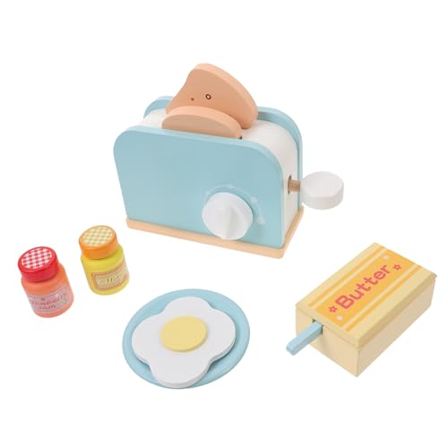 CIYODO 1 Satz Toaster Brotmaschinenspielzeug Küchengeräte Für Für Kinderbrotmaschinen Kinderspielzeug Brotbackmaschine Hölzern CIYODO 1 Satz Toaster Brotmaschinenspielzeug Küchengeräte Für Für Kinderbrotmaschinen Kinderspielzeug Brotbackmaschine Hölzern von CIYODO