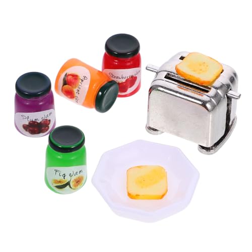 CIYODO 1 Satz Toaster Mini-Brot- Mini-Toaster- Dollhouse Food Stand Mini -Toaster für Dollhouse Mini-Puppenhaus- Miniatur-Szenendekor Mini House Decor Legierung CIYODO 1 Satz Toaster Mini-Brot- Mini-Toaster- Dollhouse Food Stand Mini -Toaster für Dollhouse Mini-Puppenhaus- Miniatur-Szenendekor Mini House Decor Legierung von CIYODO
