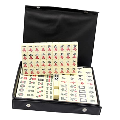 CIYODO 1 Satz Tragbares Mahjong Outdoor-Mahjong Tischreisespielzeug Desktop-reisespielzeug Kompaktes Reisespielzeug Interaktives Reisespielzeug Interessantes Brettspiel CIYODO 1 Satz Tragbares Mahjong Outdoor-Mahjong Tischreisespielzeug Desktop-reisespielzeug Kompaktes Reisespielzeug Interaktives Reisespielzeug Interessantes Brettspiel von CIYODO