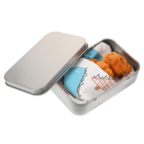 CIYODO Mini-plüschbär in Dose Stoffbär-Dekoration Miniatur-bärenornament Cartoon-bären-Look Geschenkidee Für Freunde Familie Kinderzimmerdeko CIYODO Mini-plüschbär in Dose Stoffbär-Dekoration Miniatur-bärenornament Cartoon-bären-Look Geschenkidee Für Freunde Familie Kinderzimmerdeko von CIYODO