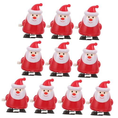 CIYODO 1 Satz Weihnachten Aufziehspielzeug Set Lustige Santa Claus Figuren für Umweltfreundliches Material Bildungsförderndes für Feste und Geburtstage CIYODO 1 Satz Weihnachten Aufziehspielzeug Set Lustige Santa Claus Figuren für Umweltfreundliches Material Bildungsförderndes für Feste und Geburtstage von CIYODO