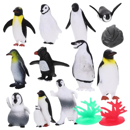 CIYODO 1 Satz Winzige Pinguinfiguren Pinguin-Modelle Miniatur-Pinguin Pinguin- Tierisches Handwerk Pinguin-Modell- Miniaturfiguren Zum Basteln Plastik von CIYODO
