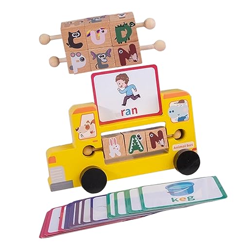 CIYODO 1 Satz Wortbuchstabierspielzeug Lernspielzeug für das englische Alphabet Rechtschreibspielzeug Wort passende Spielzeuge passendes Buchstabenspiel Papier Yellow CIYODO 1 Satz Wortbuchstabierspielzeug Lernspielzeug für das englische Alphabet Rechtschreibspielzeug Wort passende Spielzeuge passendes Buchstabenspiel Papier Yellow von CIYODO