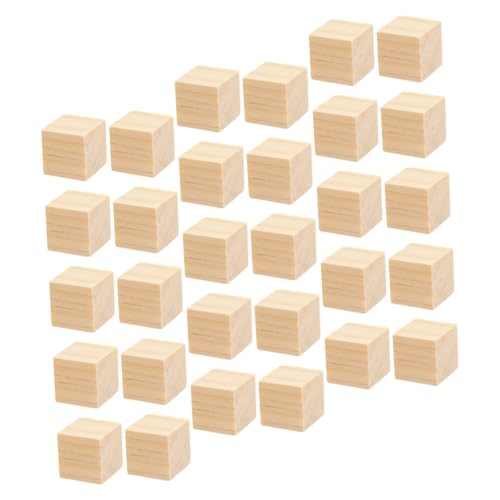 CIYODO 1 Satz Würfelblöcke Pädagogisches Blockspielzeug Pädagogisches Würfelblockspielzeug Kinderspielzeug Bildungsbaustein Pädagogisches Würfelblock- Bausteine Holz von CIYODO