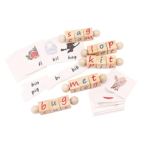 CIYODO 1 Satz Zauberwürfel des Alphabets Blockiert Pädagogisches Puzzlespielzeug Holzspielzeug Lernspielzeug Für Khaki Papier CIYODO 1 Satz Zauberwürfel des Alphabets Blockiert Pädagogisches Puzzlespielzeug Holzspielzeug Lernspielzeug Für Khaki Papier von CIYODO