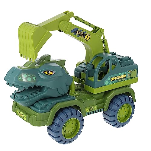 CIYODO 1 Satz gleitendes Spielzeugauto zum Zurückziehen Dinosaurier Schiebespielzeug rutschendes Auto Trägheitsspielzeug Kinderspielzeug Plastik Green von CIYODO