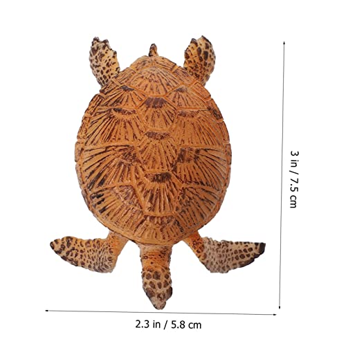 CIYODO Tierlebenszyklus-Figuren Schildkröten-Modelle Satz Zum Wachstumszyklus Lernspielzeug Für Kinder Garten-deko Meerestier-Spielzeug von CIYODO