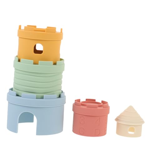 CIYODO 1 Set Babyspielzeug Blöcke Kleinkind Montessori Spielzeug Silikon Stapelbausteine CIYODO 1 Set Babyspielzeug Blöcke Kleinkind Montessori Spielzeug Silikon Stapelbausteine von CIYODO
